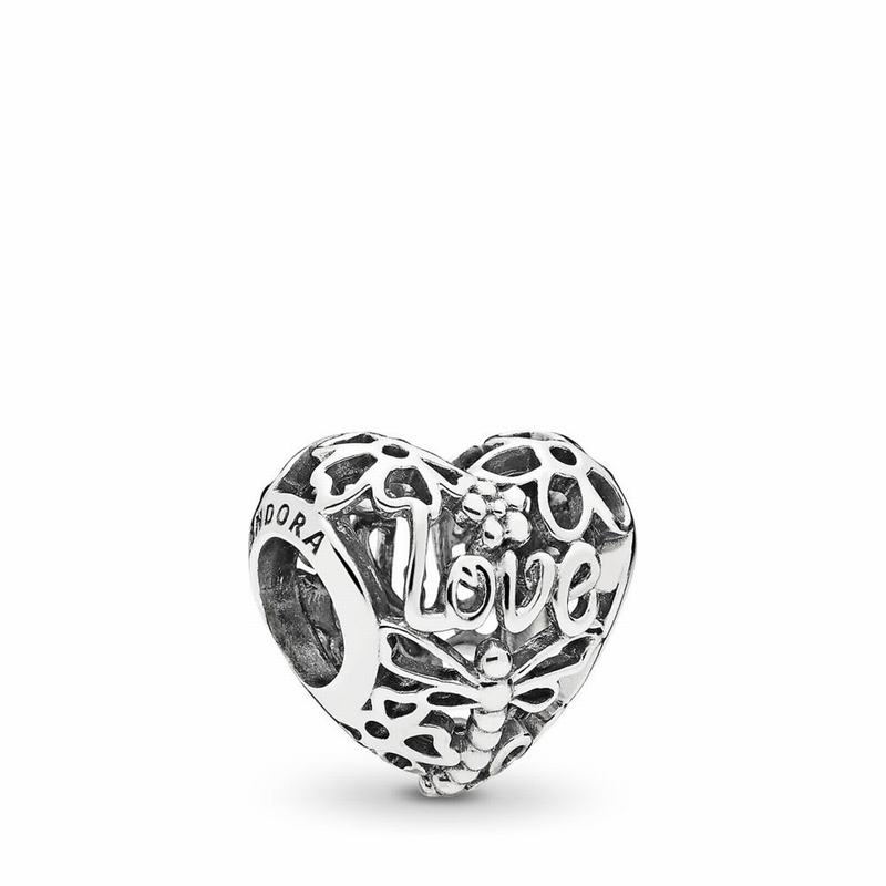 Pandora Promise Of Spring Charm Ireland - Sterling Silver - 347259MIN